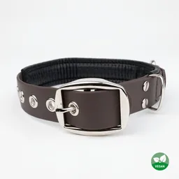 PetTec PetTec veganes Hundehalsband braun L – Produktbild 1 von 1