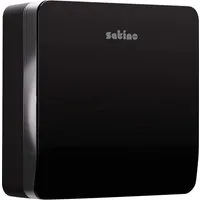 Satino Satino Toilettenpapier-Spender Jumbo L "HYGINITY" mit Restrollenfunktion, schwarz – Produktbild 1 von 1