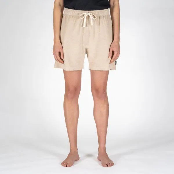 LANGBRETT LANGBRETT frottee shorts unisex, Ecru (natur), – Produktbild 2 von 4
