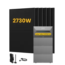 Anker Anker SOLIX Solarbank 3 E2700 Pro Solaranlage, mit 6 x 455W Bifazialen Solarmodulen, by Powerness - 10.8kWh / 1 x Smart Meter / Selbstabholung – Produktbild 1 von 1