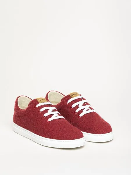 Magicfelt Magicfelt Wool Walker 101 Sneaker aus 100 % Schurwolle, Rot, – Produktbild 1 von 4
