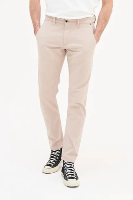 Kuyichi Kuyichi Herren vegan Chinohose Dexter Sand, Beige, – Produktbild 2 von 2