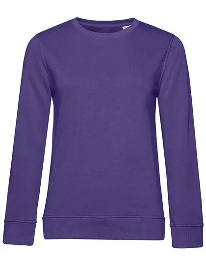 B&C Collection B&C Collection Damen Inspire Crew Neck Sweatshirt, Radiant purple, – Produktbild 2 von 3