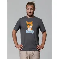 watapparel watapparel T-Shirt Unisex Fuchs, Anthracite, – Produktbild 1 von 1
