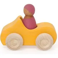 Grimms Grimms Kleines Cabrio Spielzeugauto aus Lindenholz, gelb lasiert Maße 11 x 9 x 7 cm – Produktbild 1 von 1