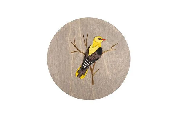 BeWooden BeWooden Holzbild Wanddekoration – Oriole – Produktbild 2 von 3