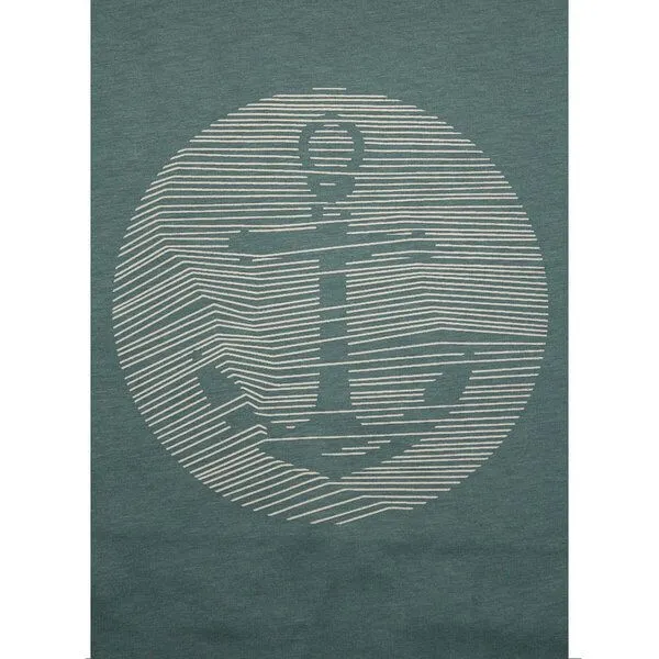 FÄDD FÄDD Herren T-Shirt Rundhals aus Bio-Baumwolle "ANCORA", Buchtgrün (grün), – Produktbild 2 von 3