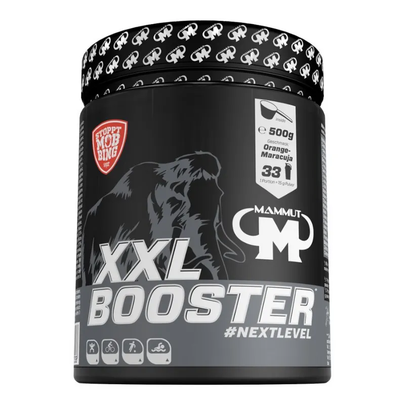 Mammut Nutrition Mammut Nutrition XXL Booster 500 g Orange Maracuja – Produktbild 1 von 1