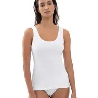 mey Mey Damen Basic Top Organic Bio-Baumwolle, Weiss, – Produktbild 1 von 1
