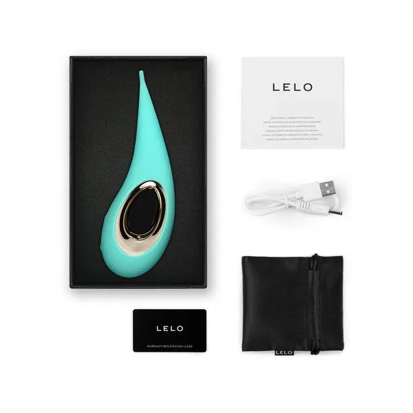 LELO Klitoraler Präzisionsvibrator - LELO DOT, Blau, – Produktbild 3 von 4