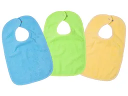 Wörner Südfrottier Wörner Südfrottier Lätzchen mit Druckknopf Bio Baumwolle 3er Set Maße 30 x 45 cm – Produktbild 1 von 1