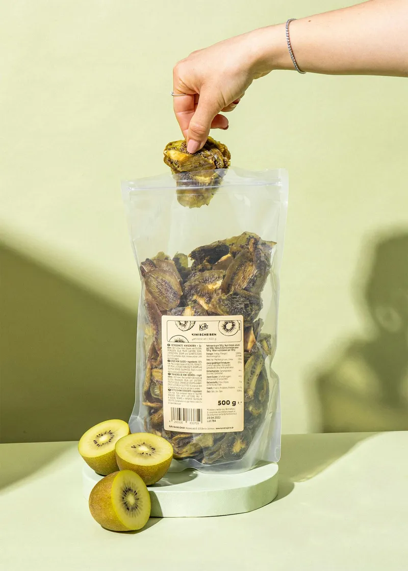 KoRo Getrocknete Kiwi 500 g – Produktbild 5 von 5
