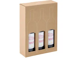 ColomPac ColomPac Weinkarton mit Flexodruck für 3 Flaschen – Produktbild 1 von 1
