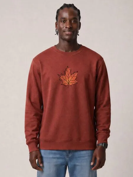 watapparel watapparel Sweatshirt Unisex Herbst, Earthy red, – Produktbild 2 von 2