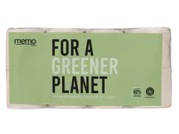 Memo memo Toilettenpapier 2-lagig, 8 Rollen – Produktbild 1 von 1
