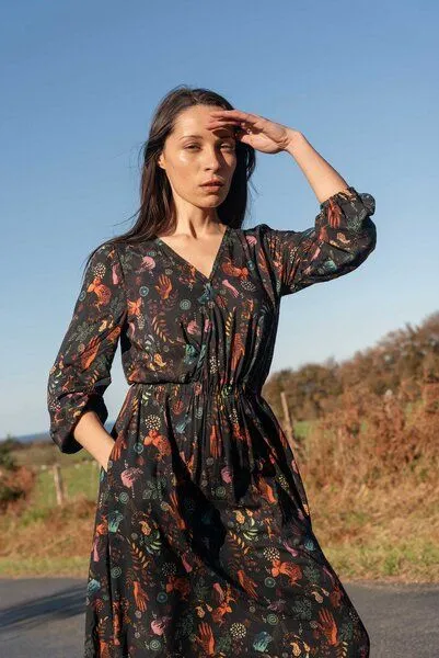 WiDDA berlin WiDDA berlin Kleid ONNY afri Print aus ECOVERO® – Produktbild 4 von 4