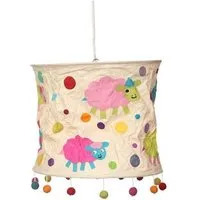 Mitienda Shop Mitienda Shop Lampenschirm für Kinder aus Papier, Schäfchen – Produktbild 1 von 1