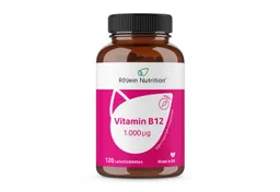 R(h)ein Nutrition R(h)ein Nutrition Vitamin B12 1.000 µg Lutschtabletten vegan – Produktbild 1 von 1