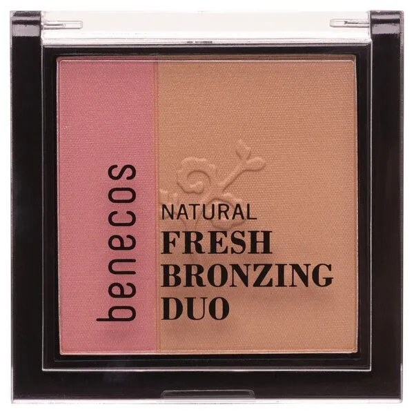 Benecos benecos Naturkosmetik - Fresh Bronzing Duo - 2in1 Bronzer - ibiza nights – Produktbild 1 von 4