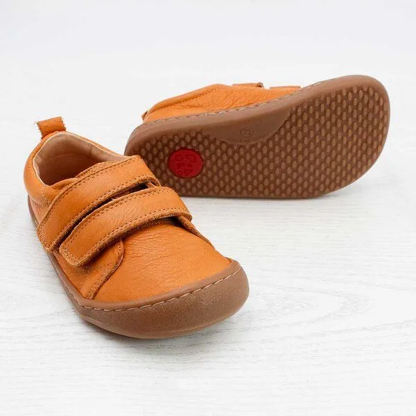 Pololo Pololo Barfuß-Sneaker aus pflanzlich gegerbtem Leder, unisex, Hellbraun, – Produktbild 3 von 4