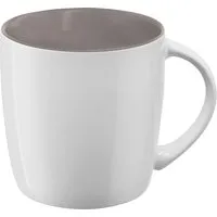 Keramiktasse "ENNIA" weiß/grau – Produktbild 1 von 1