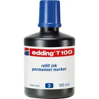 Edding Edding Nachfülltinte "T100" für Permanentmarker, Blau, – Produktbild 4 von 4
