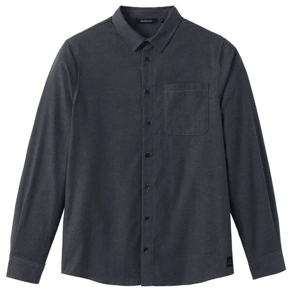 recolution recolution Langarm-Hemd LENTIL, Dark grey, – Produktbild 1 von 4