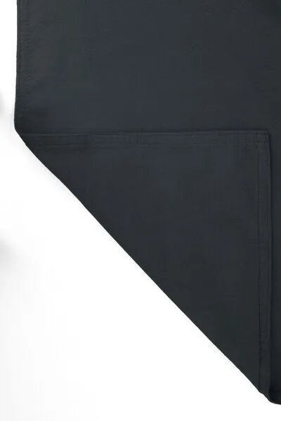 jilda-tex jilda-tex Tischläufer Renforce 100% Bio-Baumwolle Uni 50x160cm, Anthrazit, – Produktbild 4 von 4