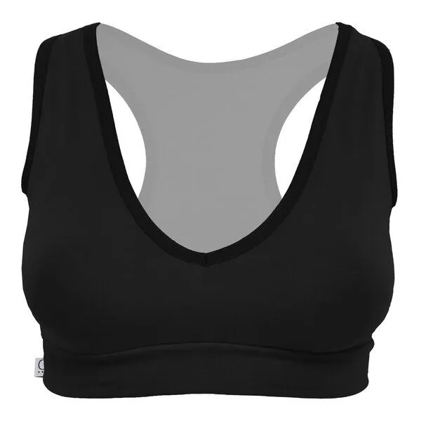 Frija Omina Frija Omina Bio Sport-Top Athla, Schwarz, – Produktbild 1 von 4