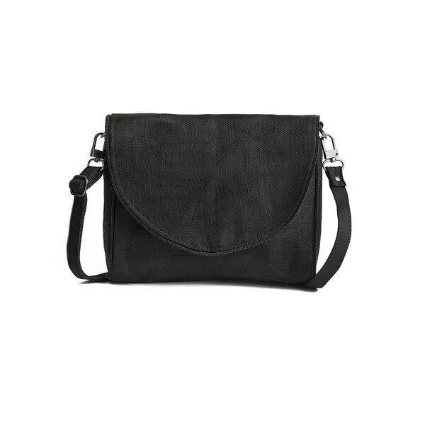 Smateria Smateria Umhänge-Tasche Ava, Anthrazit-schwarz, – Produktbild 1 von 2