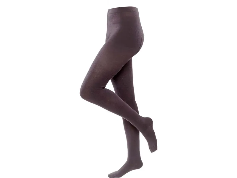 Living Crafts Living Crafts Woll-Strumpfhose Modell: Helene GOTS, Zinfandel, – Produktbild 2 von 2