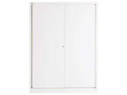 Bisley Bisley Schiebetürenschrank "ECO" 4 OH, Breite 120 cm verkehrsweiß – Produktbild 1 von 1