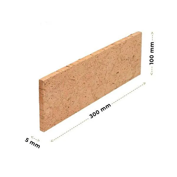 Kork-Deko Kork-Deko Korkpad aus reinem Naturkork 30x10 cm (Stärke: 5mm / 10mm) – Produktbild 4 von 4