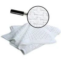 Sonnenstrick Sonnenstrick Erstlingsstrickdecke, Weiß, – Produktbild 1 von 2
