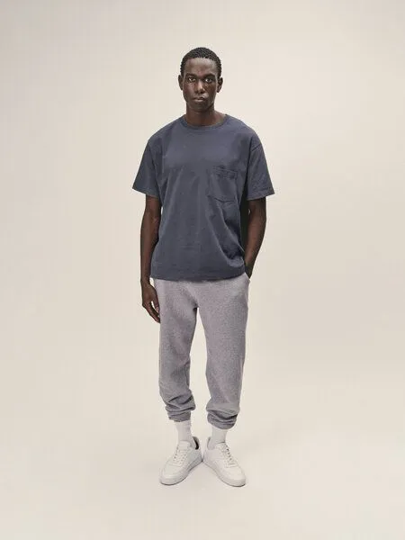 WOTE WOTE T-Shirt Oversized aus Bio-Baumwolle, Dunkelblau, – Produktbild 1 von 3