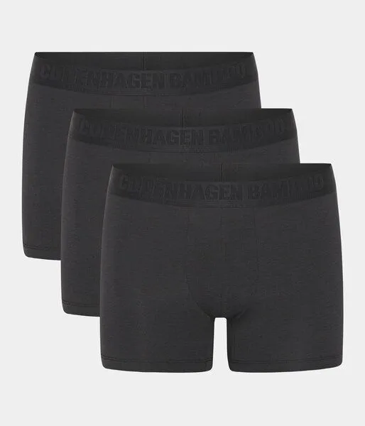 Copenhagen Bamboo 3 Paar Unterhosen aus Bambus in Schwarz – Produktbild 1 von 2