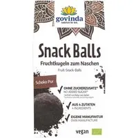 Govinda govinda Bio-Fruchtkugeln "Snack Balls" Schoko pur, ohne Zuckerzusatz, 100 g – Produktbild 1 von 1