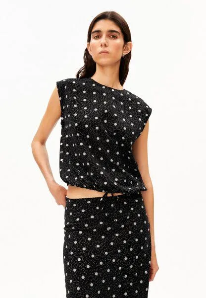 ARMEDANGELS ARMEDANGELS DOT DRAWSTRING Damen, Black-white, – Produktbild 1 von 4