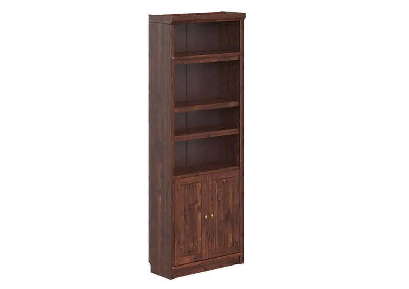 OTTO home Bücherregal Soeren, aus massiver Kiefer, FSC®-zertifiziert, Tiefe 33,5 cm, Braun, – Produktbild 1 von 3