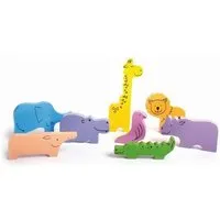 El Puente El Puente Spielset "Dschungeltiere" | Fair Trade & Handmade aus Sri Lanka – Produktbild 1 von 1