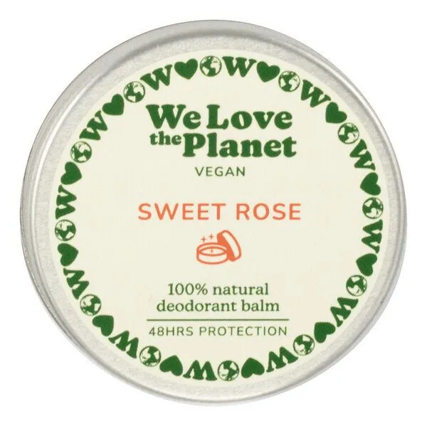 We Love The Planet We Love The Planet Vegan Deodorant Balsam Sweet Rose 35g – Produktbild 5 von 5