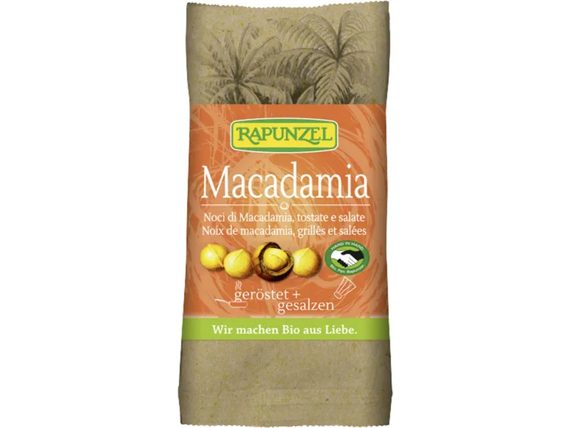 RAPUNZEL RAPUNZEL Macadamianüsse, geröstet und gesalzen – Produktbild 1 von 1