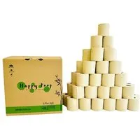 BPlanet BPlanet Bambus-Toilettenpapier "Happy Poop" (48 Rollen, unverpackt) – Produktbild 1 von 1