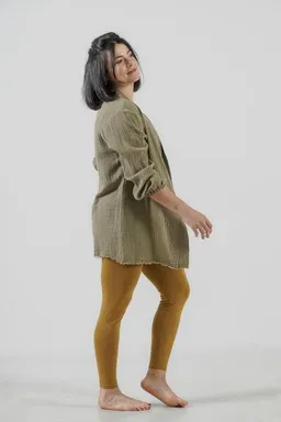 YogiLiebe YogiLiebe Kimonobluse Prema aus Bio-Musselin – Mint | handgenäht in Deutschland – Produktbild 1 von 1