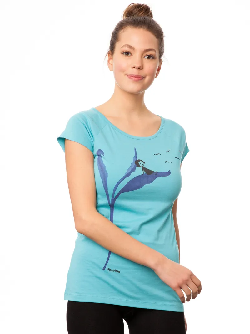 FellHerz Relaxn Cap Sleeve neptune - M – Produktbild 1 von 1