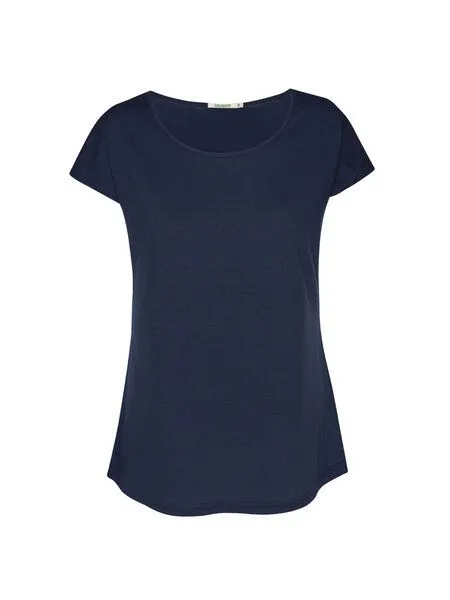 GreenBomb GREENBOMB Basic Cool - Lässiges T-Shirt aus Bio-Baumwolle / GOTS / Fair & Vegan, Blau (navy), – Produktbild 4 von 4