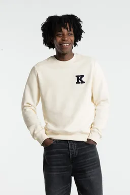 Kings Of Indigo Kings of Indigo Herren vegan Sweatshirt Stephen Cloud Dancer Weiß – Produktbild 1 von 1