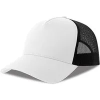 Atlantis Headwear Atlantis Headwear Damen / Herren Netz Cap mehrfarbig 30 Farben, Weiss/schwarz, – Produktbild 1 von 1