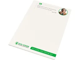 Schreibblock inkl. 4-farbigem Aufdruck DIN A4, 50 Blatt – Produktbild 1 von 1