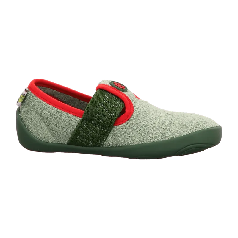 Affenzahn Affenzahn Dreamy Drache Slipper für Kinder, grün, Größe 28 EU, Grün, – Produktbild 6 von 7